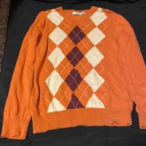 Orange crewneck
